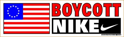 Boycott Nike (Betsy Ross Flag)
